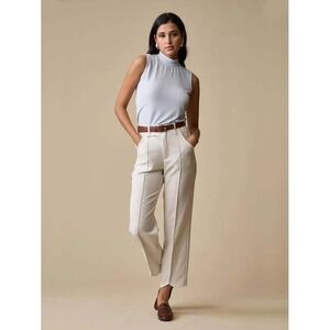 Brand‎ New A. Putnam Tulip Pant Size 2 Dress Pants Blue Wide Leg Minimalist